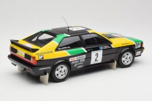 Audi Quattro #2 M. Mouton / F. Pons Audi Sport Rally of 1000 Pistes 1981 Minichamps 1:18 155811122 Métal Moulé — image 2 sur 6
