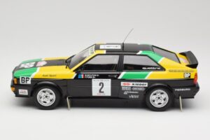 Audi Quattro #2 M. Mouton / F. Pons Audi Sport Rally of 1000 Pistes 1981 Minichamps 1:18 155811122 Métal Moulé — image 3 sur 6