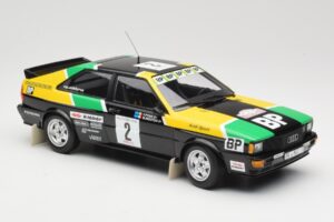 Audi Quattro #2 M. Mouton / F. Pons Audi Sport Rally of 1000 Pistes 1981 Minichamps 1:18 155811122 Métal Moulé — image 4 sur 6