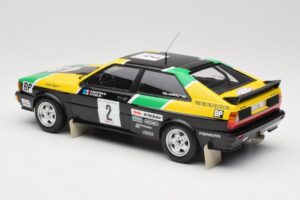 Audi Quattro #2 M. Mouton / F. Pons Audi Sport Rally of 1000 Pistes 1981 Minichamps 1:18 155811122 Métal Moulé — image 5 sur 6