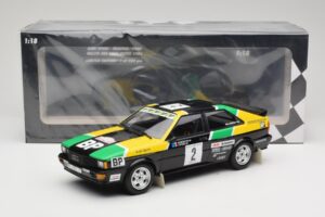 Audi Quattro #2 M. Mouton / F. Pons Audi Sport Rally of 1000 Pistes 1981 Minichamps 1:18 155811122 Métal Moulé — image 6 sur 6