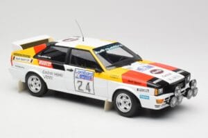 Audi Quattro #24 M. Demuth / M. Daniels Audi Sport Lombard RAC Rally 1982 Minichamps 1:18 155821124 Métal Moulé — image 4 sur 6