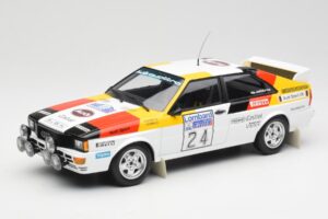 Audi Quattro #24 M. Demuth / M. Daniels Audi Sport Lombard RAC Rally 1982 Minichamps 1:18 155821124 Métal Moulé