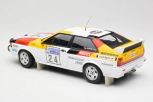 Audi Quattro #24 M. Demuth / M. Daniels Audi Sport Lombard RAC Rally 1982 Minichamps 1:18 155821124 Métal Moulé — image 5 sur 6
