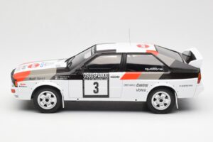 Audi Quattro #3 H. Mikkola / A. Hertz Rally Finland 1982 IXO 1:18 18RMC094A Métal Moulé — image 3 sur 6