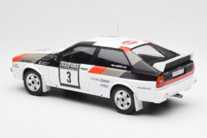 Audi Quattro #3 H. Mikkola / A. Hertz Rally Finland 1982 IXO 1:18 18RMC094A Métal Moulé — image 5 sur 6