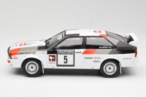 Audi Quattro #5 H. Mikkola / A. Hertz 1000 Lakes Rally 1982 IXO 1:18 18RMC094B Métal Moulé — image 3 sur 6