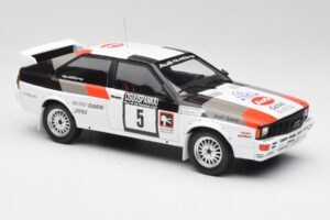 Audi Quattro #5 H. Mikkola / A. Hertz 1000 Lakes Rally 1982 IXO 1:18 18RMC094B Métal Moulé — image 4 sur 6