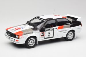 Audi Quattro #5 H. Mikkola / A. Hertz 1000 Lakes Rally 1982 IXO 1:18 18RMC094B Métal Moulé