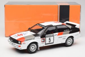 Audi Quattro #5 H. Mikkola / A. Hertz 1000 Lakes Rally 1982 IXO 1:18 18RMC094B Métal Moulé — image 6 sur 6