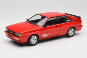 Audi Quattro Rouge Minichamps 1:18 155016124 Métal Moulé