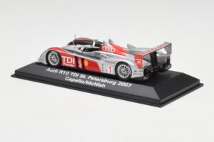 Audi R10 TDI #1 R. Capello / A. McNish / T. Kristensen 24 Hours of Le Mans 2007 Minichamps 1:43 5020700243 Métal Moulé — image 3 sur 4