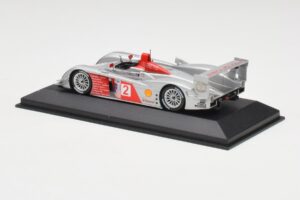 Audi R10 TDI #2 R. Capello / A. McNish Minichamps 1:43 AUDI002 Métal Moulé — image 3 sur 4