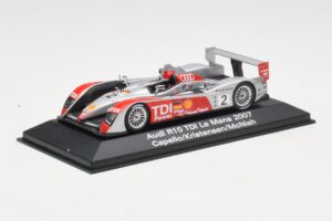Audi R10 TDI LMP1 #2 R. Capello / T. Kristensen / A. McNish 24 Hours of Le Mans 2007 Minichamps 1:43 5020700223 Métal Moulé — image 2 sur 4