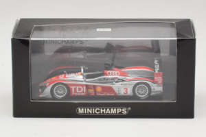 Audi R10 TDI LMP1 #3 L. Luhr / A. Premat 2008 Minichamps 1:43 400089803 Métal Moulé — image 4 sur 4