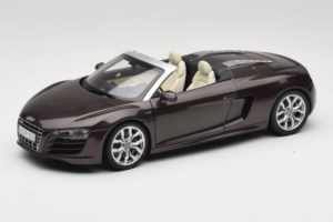 Audi R8 5.2 Spyder Teak Brown Kyosho 1:18 5010918525 Métal Moulé