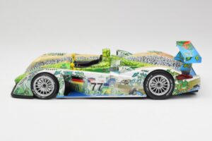 Audi R8 LMP Crocodile 2001 Maisto 1:18 35899 Métal Moulé — image 3 sur 6