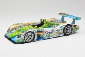Audi R8 LMP Crocodile 2001 Maisto 1:18 35899 Métal Moulé