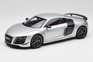 Audi R8 GT Type 42 Ice Argent Metallic Kyosho 1:18 09218IS Métal Moulé