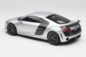 Audi R8 GT Type 42 Ice Argent Metallic Kyosho 1:18 09218IS Métal Moulé — image 7 sur 8