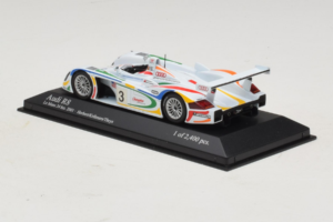 Audi R8 LMP #3 J. Herbert / R. Kelleners 24 Hours of Le Mans 2001 Minichamps 1:43 400010903 Métal Moulé — image 3 sur 5