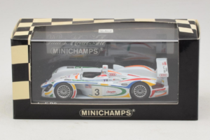 Audi R8 LMP #3 J. Herbert / R. Kelleners 24 Hours of Le Mans 2001 Minichamps 1:43 400010903 Métal Moulé — image 5 sur 5