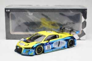 Audi R8 LMS #16 Twin Busch R. Rast / K. Busch 24h Nurburgring 2016 Minichamps 1:18 155161116 Métal Moulé — image 6 sur 6