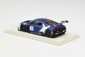 Audi R8 LMS GT3 #17 WRT M. Leonard / D. van der Linde / A. Riberas California 8 Hours 2018 Spark 1:43 US084 Résine — image 3 sur 4