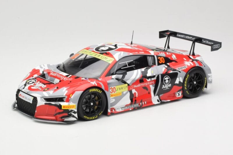 Audi R8 LMS #30 AAPE M. Lee FIA GT World Cup Macau 2015 Minichamps 1:18 155151130 Métal Moulé
