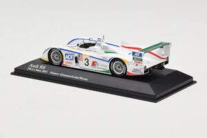 Audi R8 LMP1 #3 J. Lehto / M. Werner / T. Kristensen 24 Hours of Le Mans Winner 2005 Minichamps 1:43 400051303 Métal Moulé — image 3 sur 4