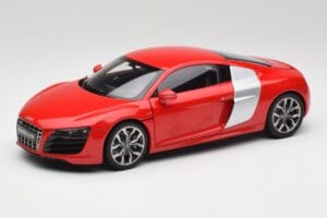 Audi R8 V10 Brilliant Rouge Kyosho 1:18 09216RR Métal Moulé