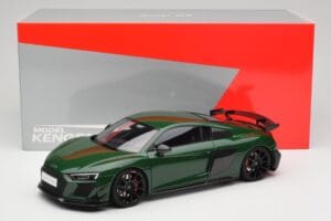 Audi R8 4S V10 Performance Vert Kengfai 1:18 VAKF-0358 Métal Moulé — image 8 sur 8