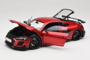 Audi R8 4S V10 Performance Rouge Kengfai 1:18 VAKF-0356 Métal Moulé — image 2 sur 8