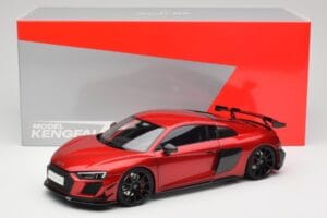 Audi R8 4S V10 Performance Rouge Kengfai 1:18 VAKF-0356 Métal Moulé — image 8 sur 8