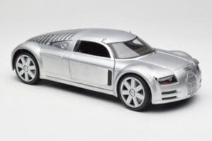 Audi Rosemeyer Argent Maisto 1:18 20000001438 Métal Moulé — image 6 sur 8