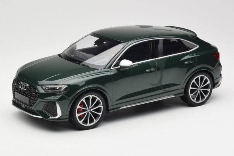 Audi RS Q3 Sportback 8U Green Metallic Minichamps 1:18 155018102 Métal Moulé