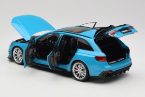 Audi RS4 B9 Avant Darwin Pro Bleu Kilo Works 1:18 KLW002303 Métal Moulé — image 5 sur 8