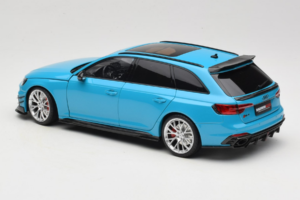 Audi RS4 B9 Avant Darwin Pro Bleu Kilo Works 1:18 KLW002303 Métal Moulé — image 7 sur 8