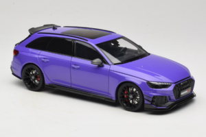 Audi RS4 B9 Avant Darwin Pro Violet Kilo Works 1:18 KLW002301 Métal Moulé — image 6 sur 8