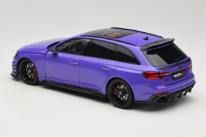 Audi RS4 B9 Avant Darwin Pro Violet Kilo Works 1:18 KLW002301 Métal Moulé — image 7 sur 8