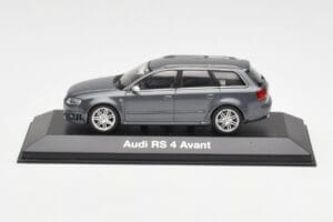 Audi RS4 B7 Avant Gris Minichamps 1:43 5010509223 Métal Moulé