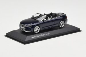 Audi RS5 B8 Cabriolet Estoril Blue Minichamps 1:43 5011215313 Métal Moulé — image 2 sur 4