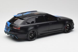 Audi RS6 C7 Avant GMK Bleu & Noir GT Spirit 1:18 GT799 Résine — image 2 sur 6