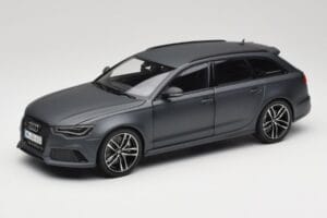 Audi RS6 C7 Avant Matt Grey Minichamps 1:18 110012012 Métal Moulé