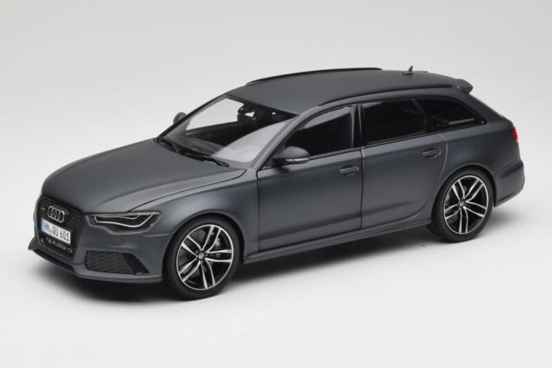 Audi RS6 C7 Avant Matt Grey Minichamps 1:18 110012012 Métal Moulé