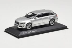 Audi RS6 C7 Avant Prisma Silver Minichamps 1:43 5011216213 Métal Moulé — image 2 sur 4