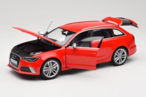 Audi RS6 C7 Avant Rouge Minichamps 1:18 110012011 Métal Moulé — image 2 sur 8