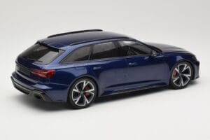 Audi RS6 C8 Avant Blue Metallic Minichamps 1:18 155018011 Métal Moulé — image 2 sur 6
