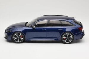 Audi RS6 C8 Avant Blue Metallic Minichamps 1:18 155018011 Métal Moulé — image 3 sur 6