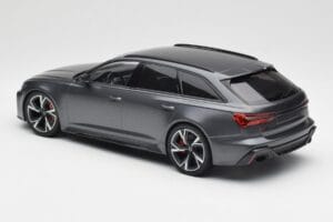 Audi RS6 C8 Avant Matt Grey Minichamps 1:18 155018015 Métal Moulé — image 5 sur 6